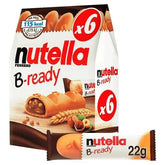 NUTELLA® B-ready 132g - 6 Bars x 22g (Case of 16)  Adomoo